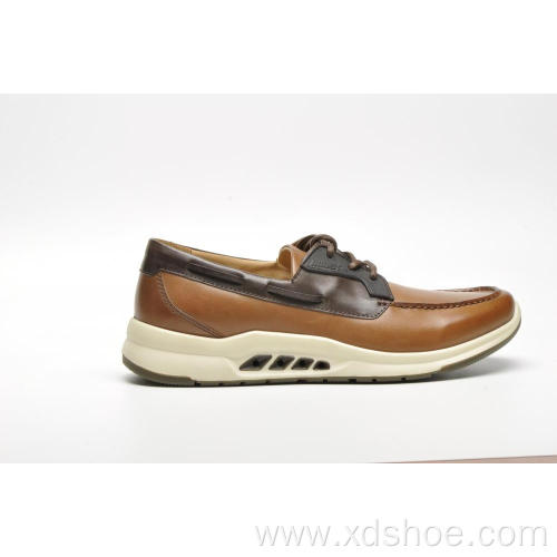 Air ventilation sporty casual lace up mens